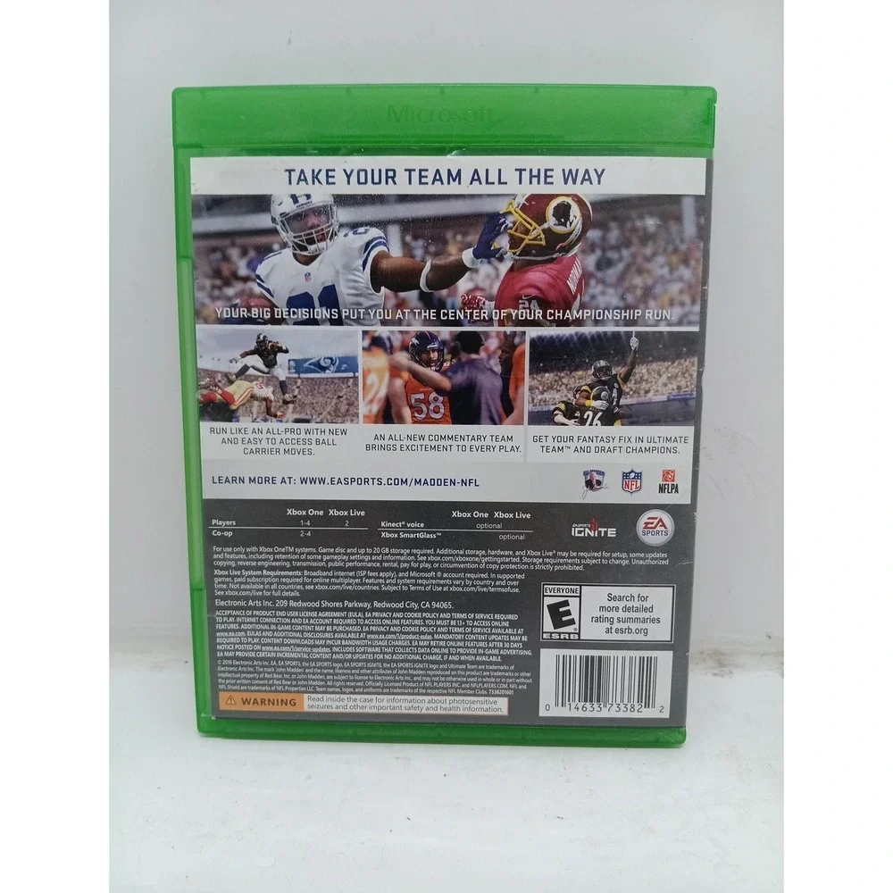 Madden NFL 17 For Xbox One - Microsoft Xbox One
